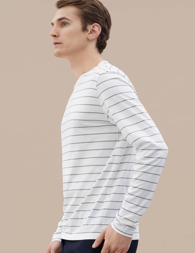 Striped L/S T Shirt | men’s t-shirts | håndværk