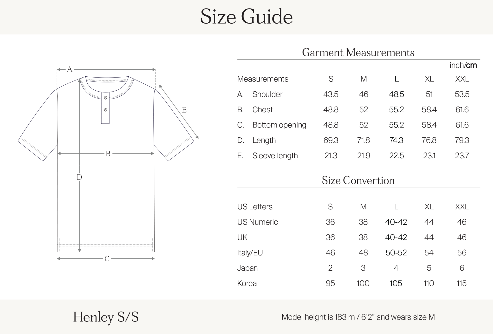 Henley S/S | men’s t-shirts | håndværk